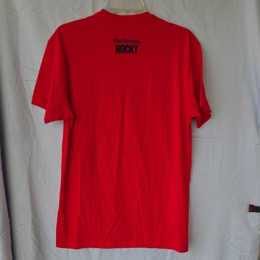 Rocky Balboa/ James Lang- Red Short Sleeve Graphic Tee - The Pride & The Pain - Picture 4 of 4